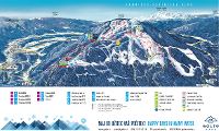 Pistenplan Skigebiet Golte