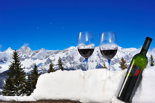 Ski- und Weingenuss in Österreichs