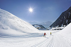 Langläufer im Ötztal Langläufer im Ötztal