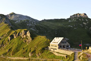 Auf zur Pfälzerhütte im Fürstentum Liechtenstein Auf zur Pfälzerhütte im Fürstentum Liechtenstein