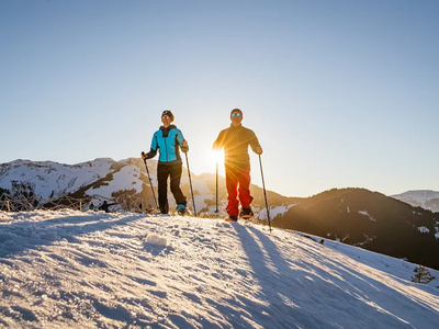 Die "Königstour" mit über 35 Pistenkilometern ist ein richtiges Wintersporthighlight.