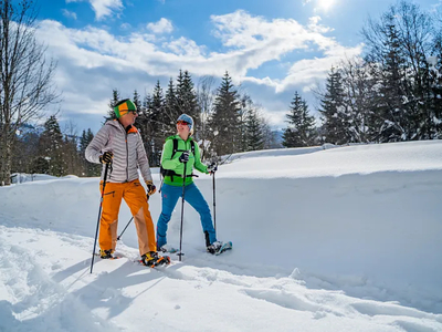 Der Hochkönig hat auch "sanftere" Wintersportarten zu bieten.