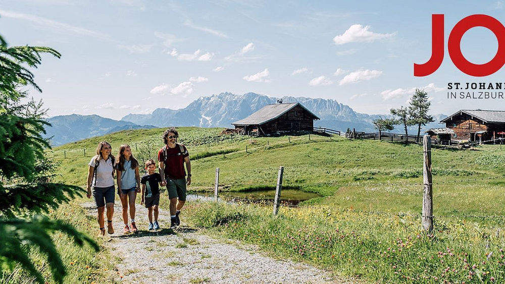 Familienwanderung in St. Johann in Salzburg
