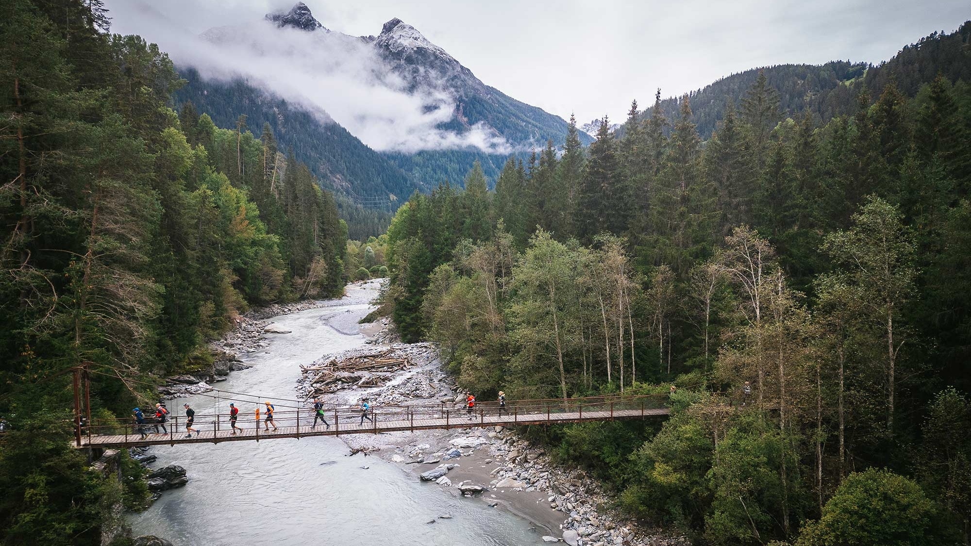 Traumhafte Landschaft beim Transalpine Run 2024