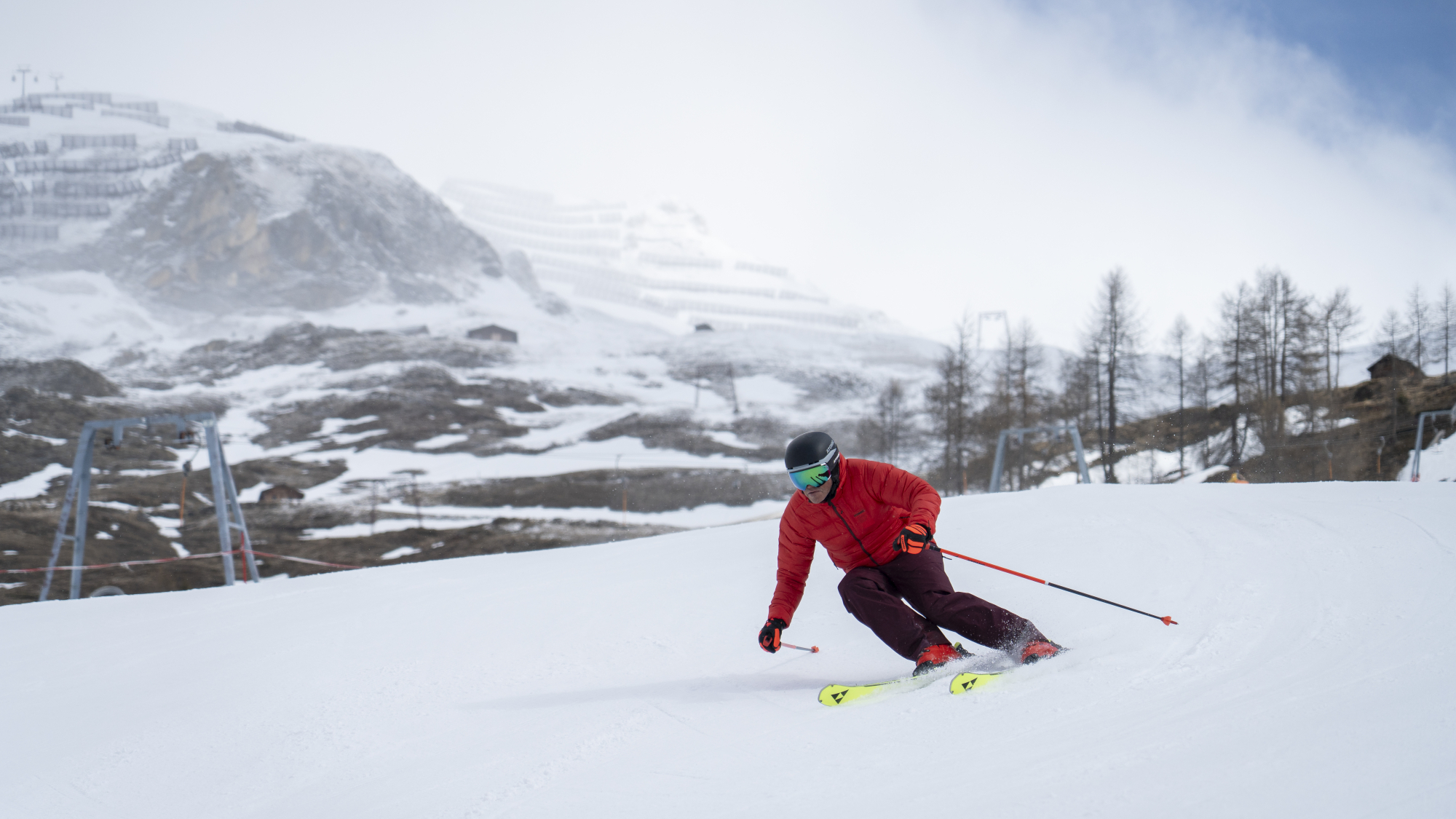 Tester beim Slalomski-Test in Heiligenblut