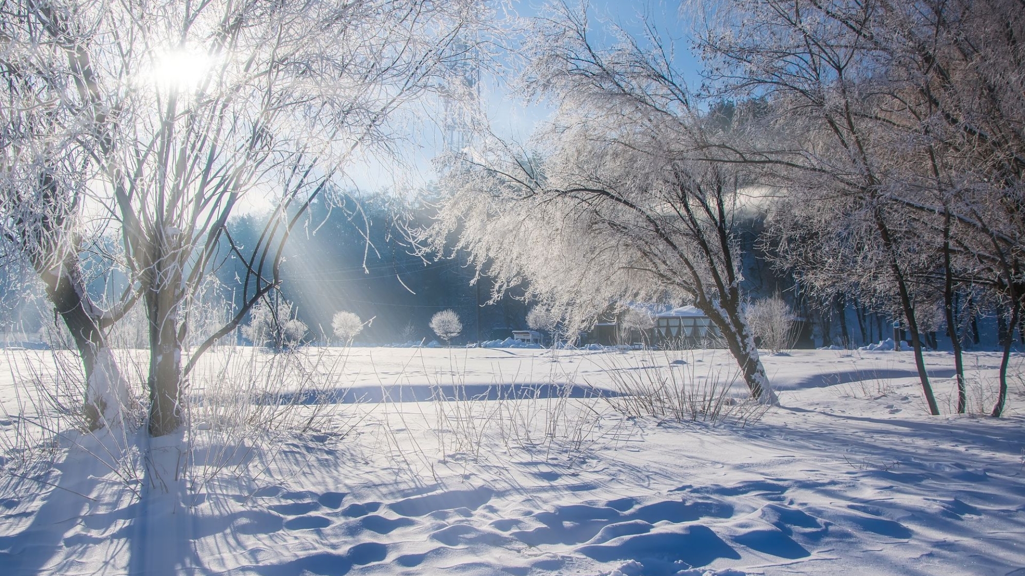 Vor der Sonnenreflektion im Schnee sollte man sich gut schützen