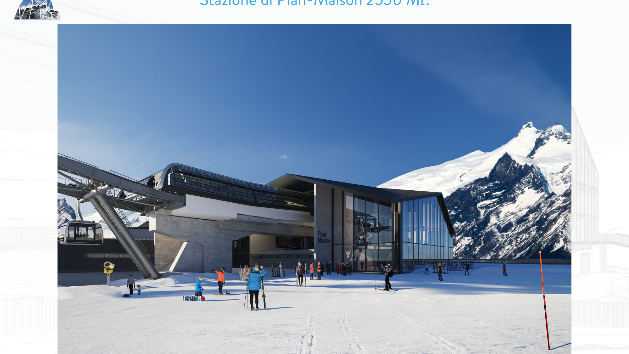 Visualisierung: Station Plan-Maison (2.550 m)