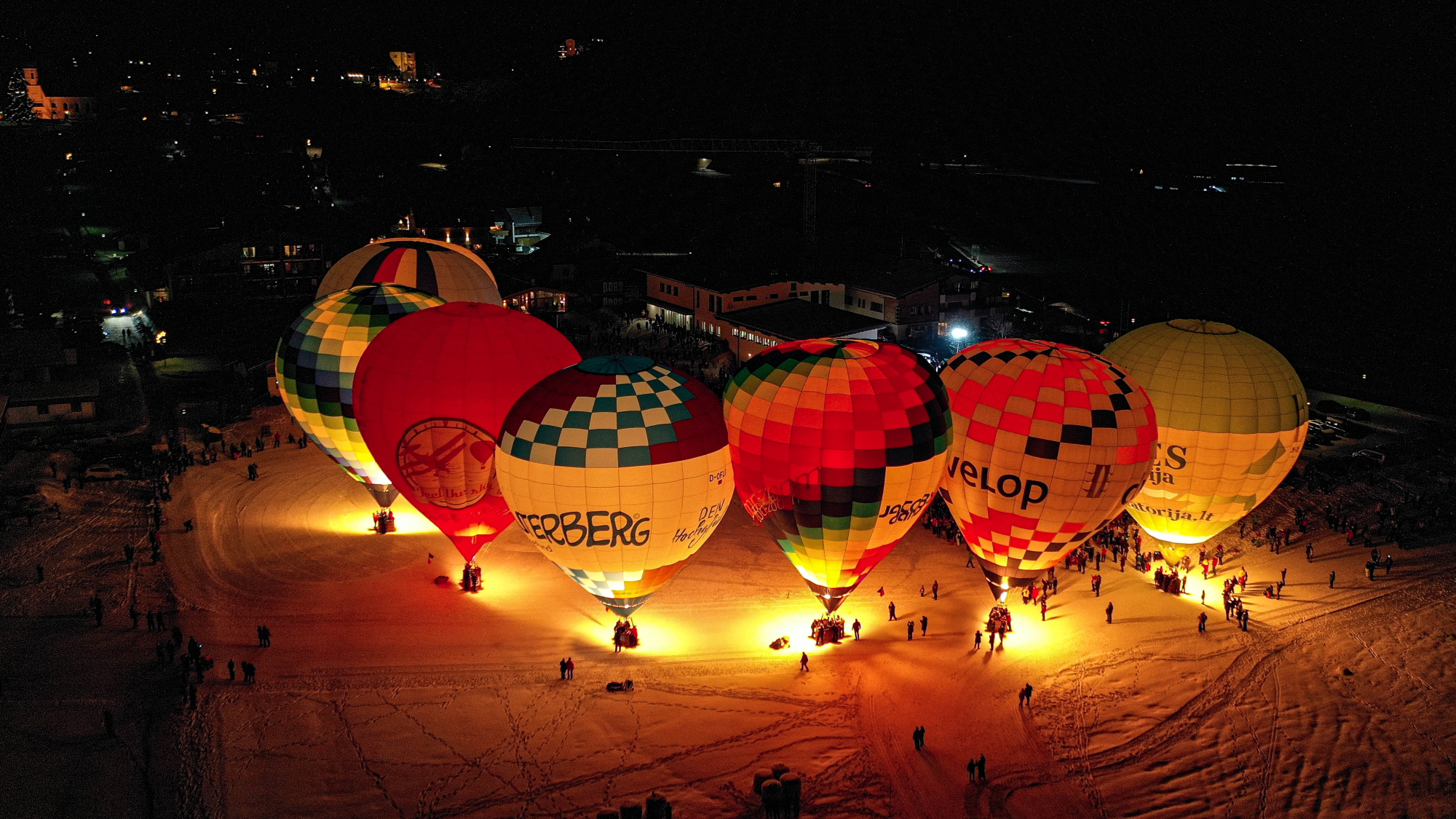 Ballonglühen im Tannheimer Tal
