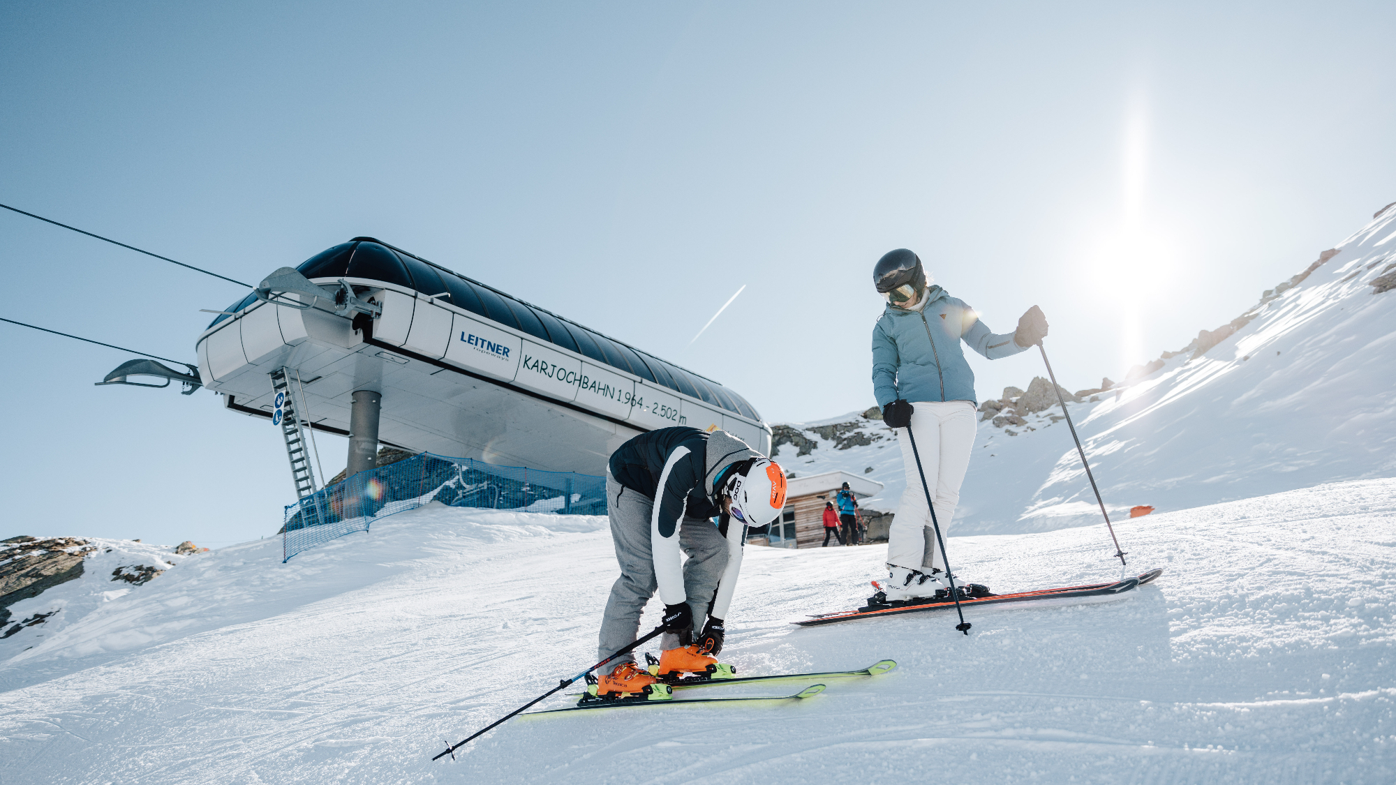 Skifahren in Pfelders