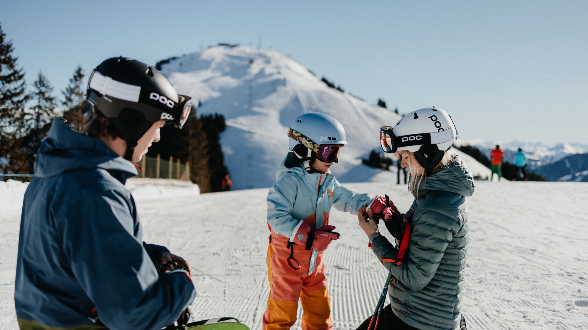Skispaß für die ganze Familie.