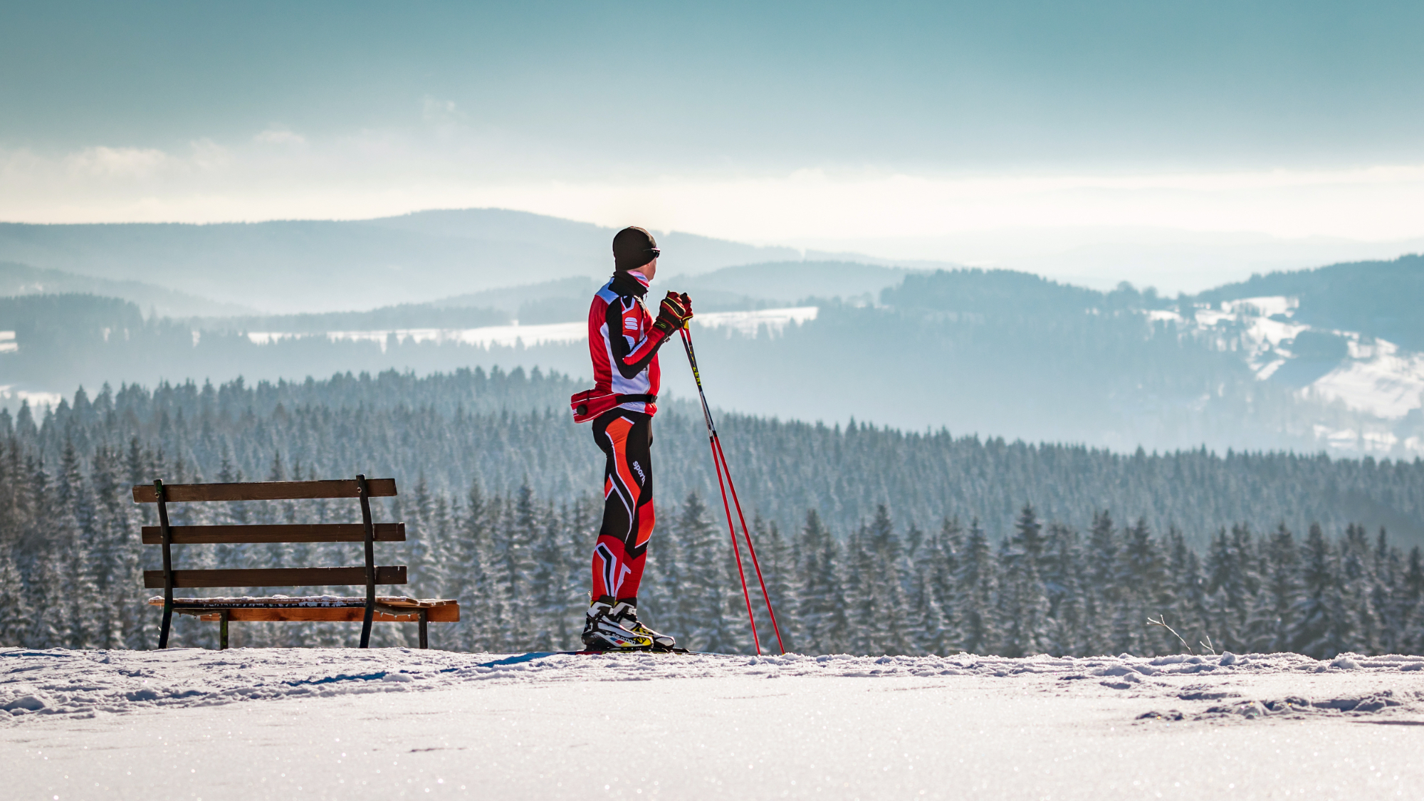 Skilanglauf im Erzgebirge