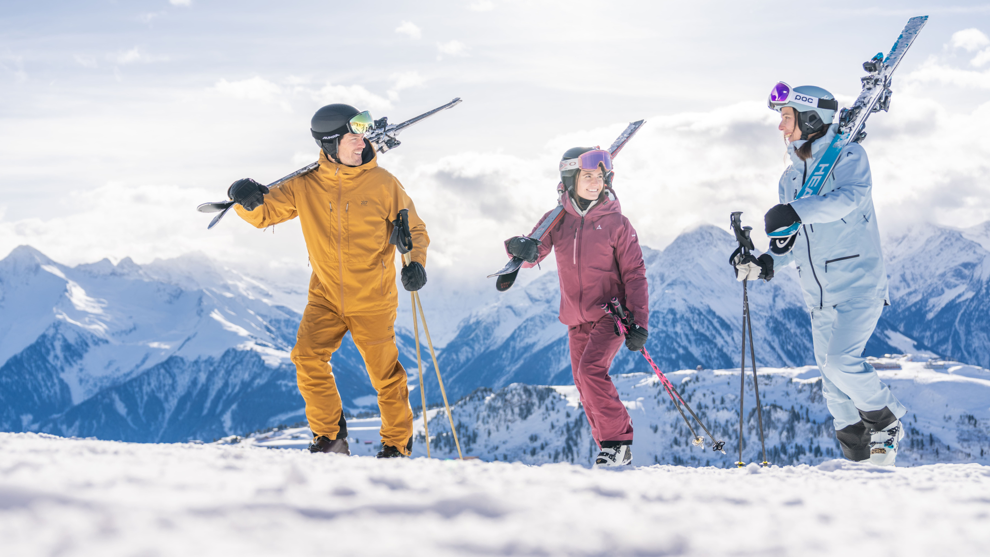Skifahren am Penken