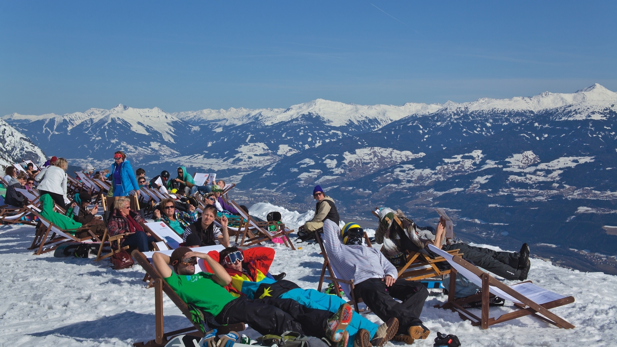 Die Freeride Lounge Nordkette