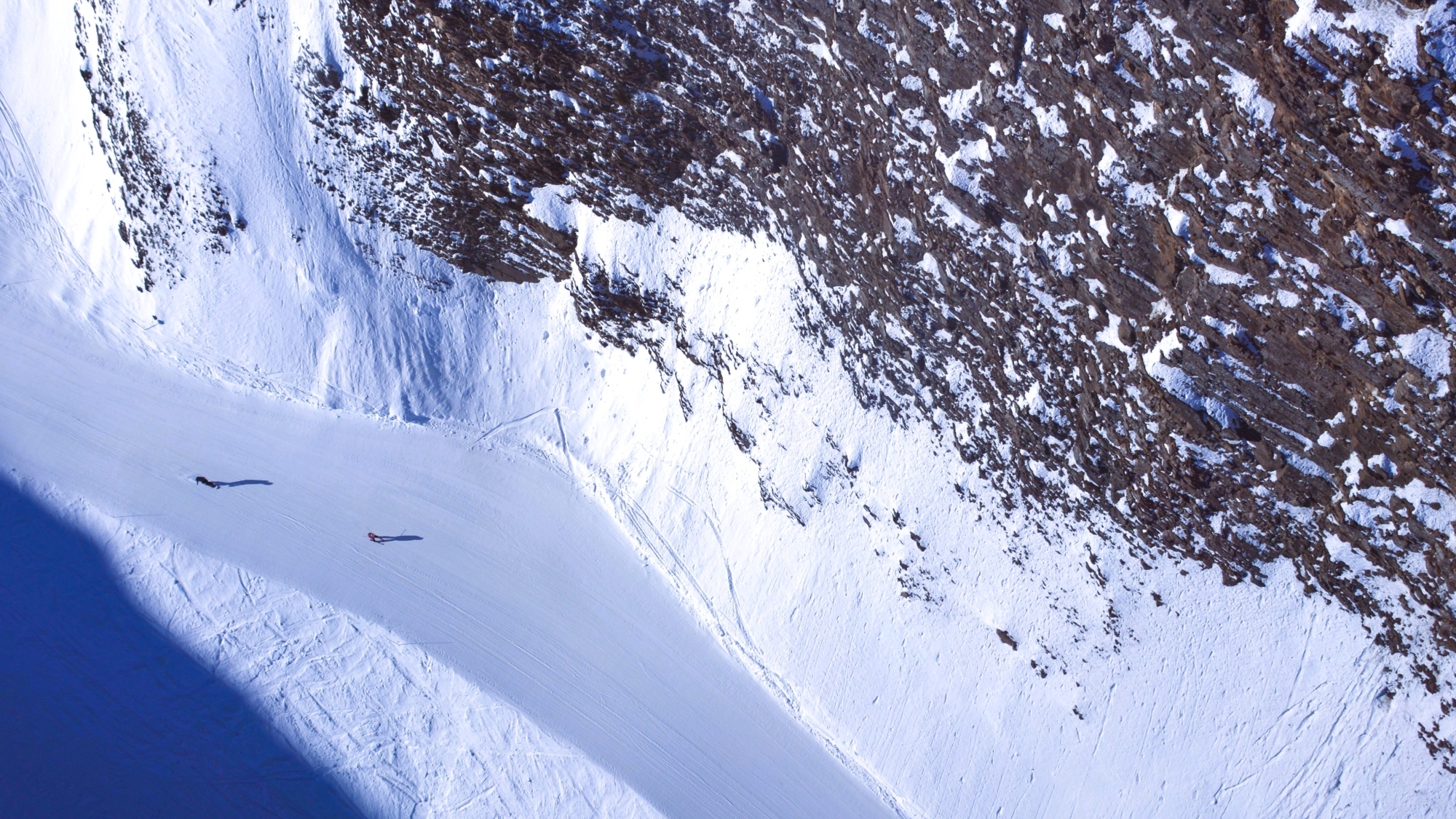 Blick von oben auf einen Teil der „Jandri 2“