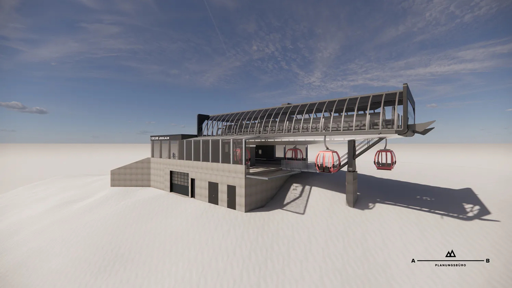 Bergstation Jodelalm-Gondelbahn