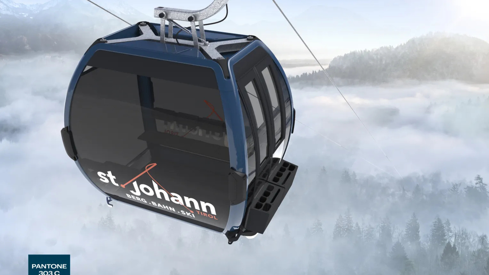 Jodelalm-Gondel-Vorderansicht