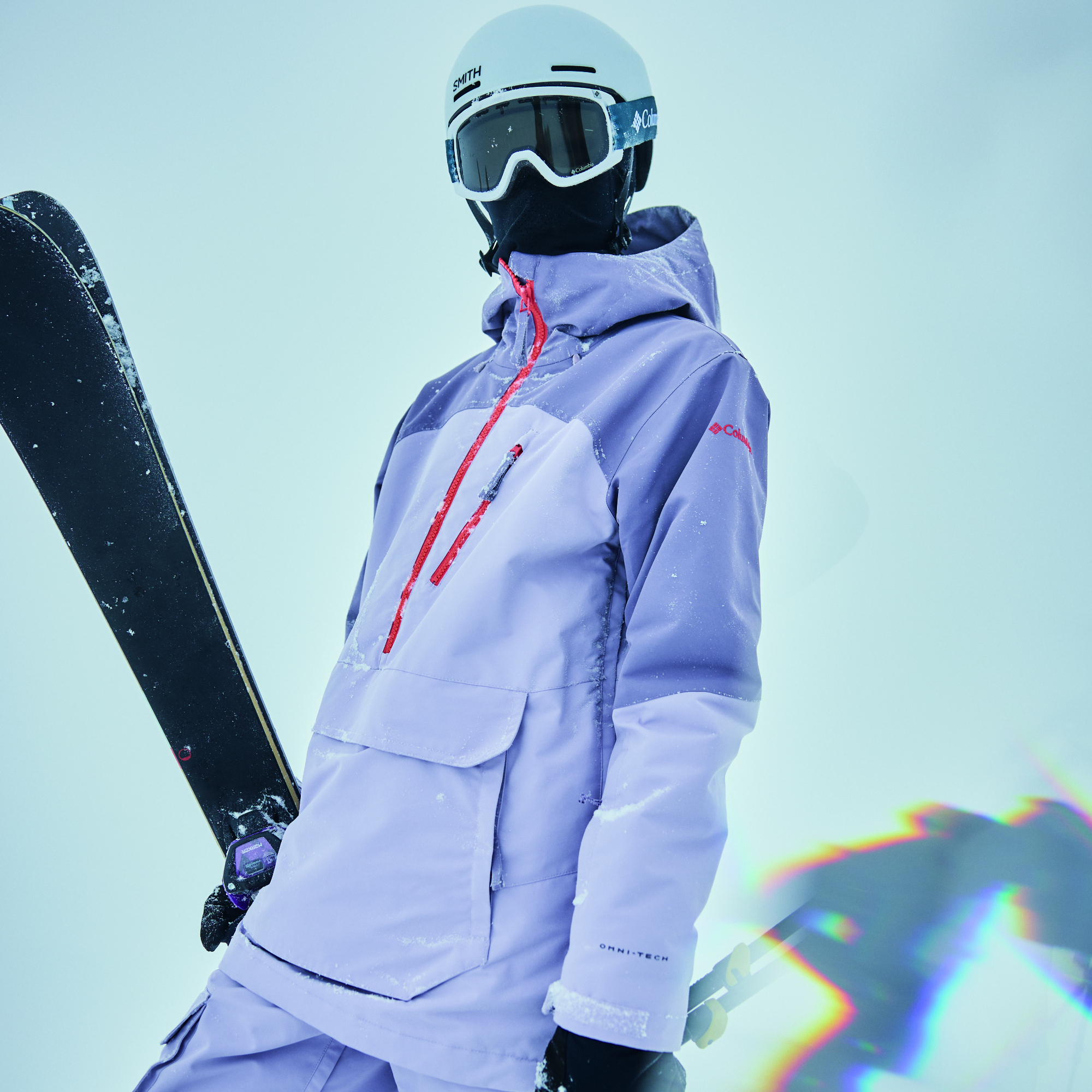 Skifahren mit Columbia