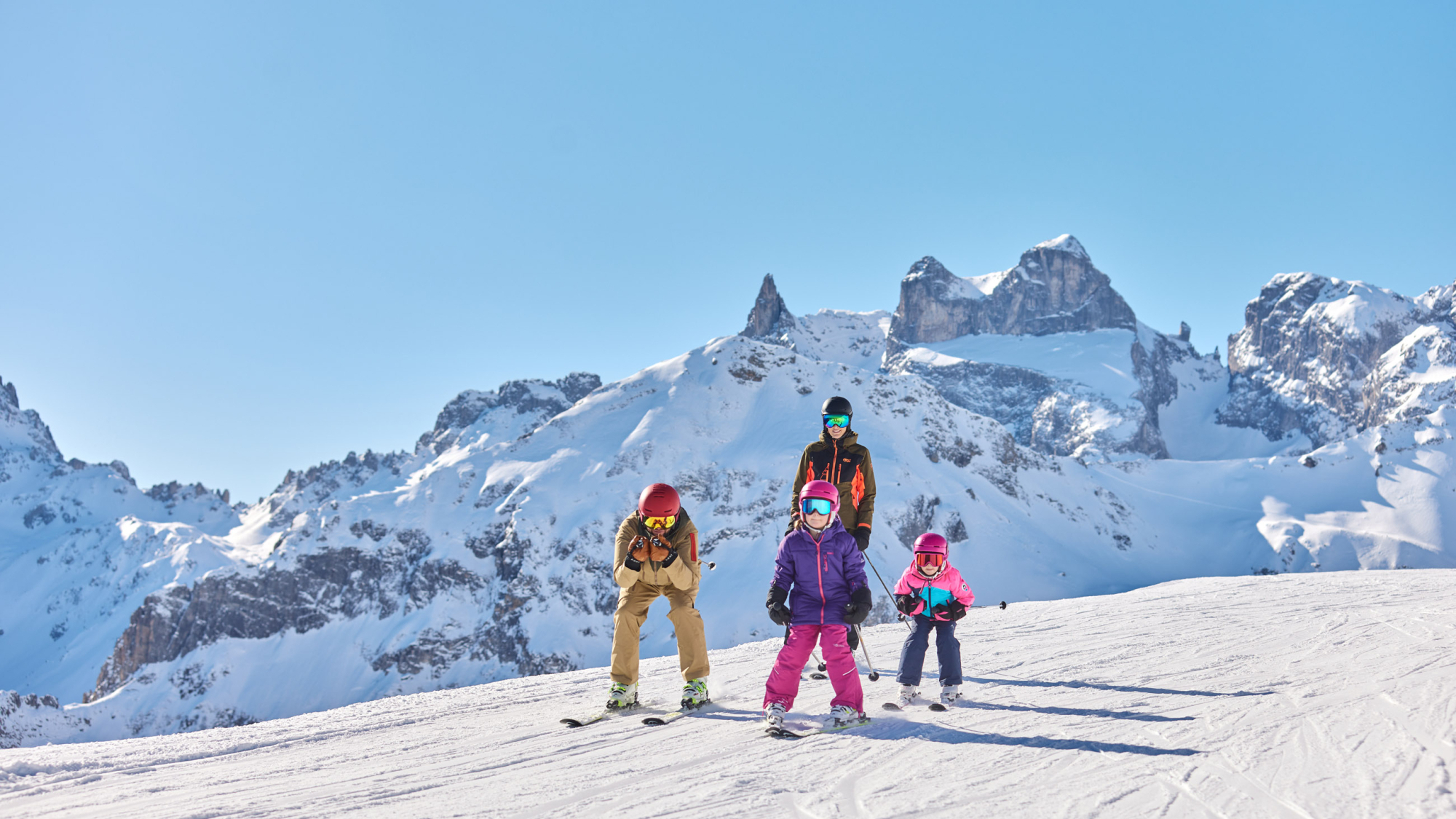 Skifahren am Golm im Montafon