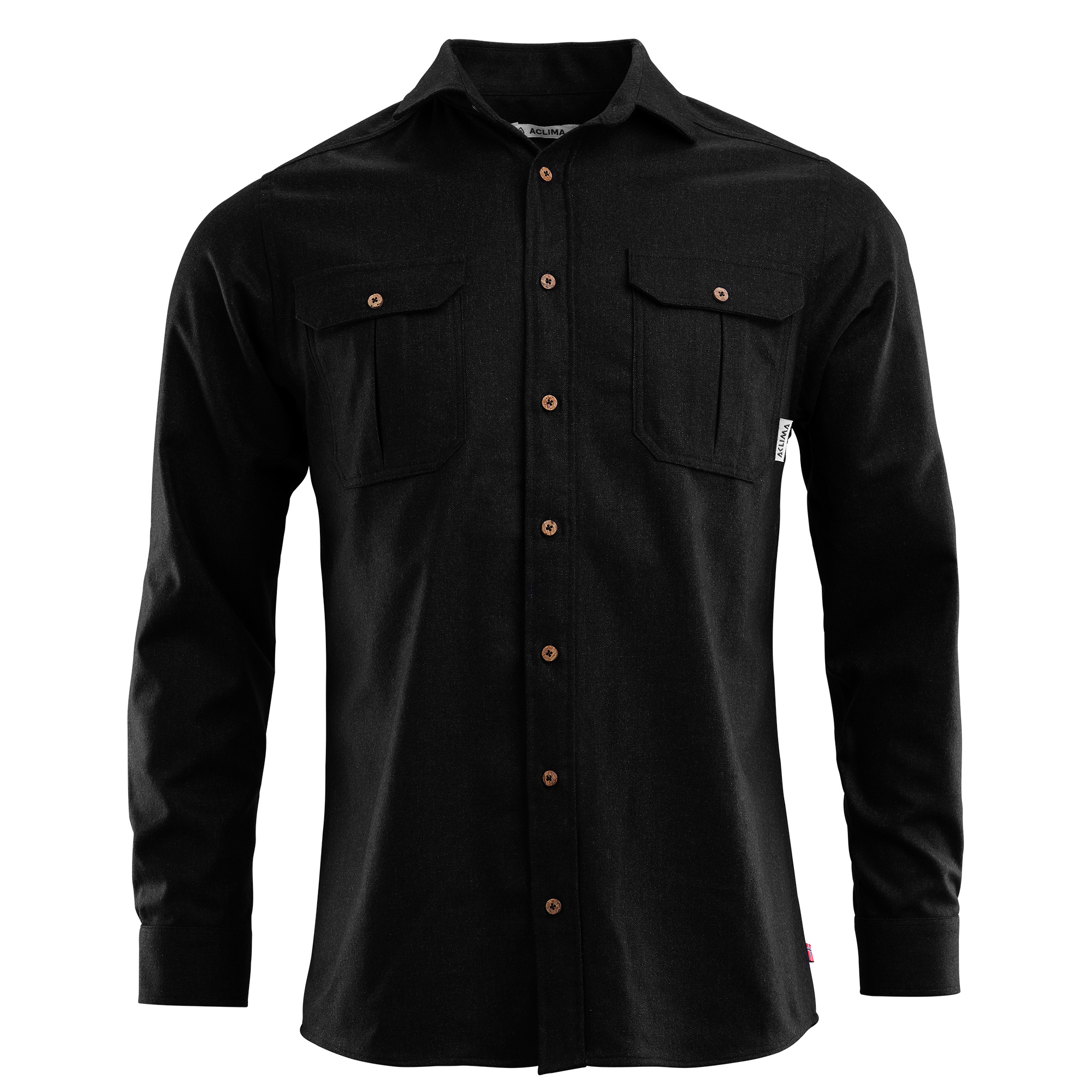 reborn Woolshirt black