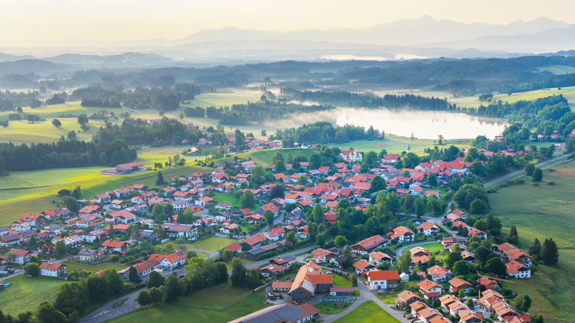 Bad Bayersoien Luftaufnahme