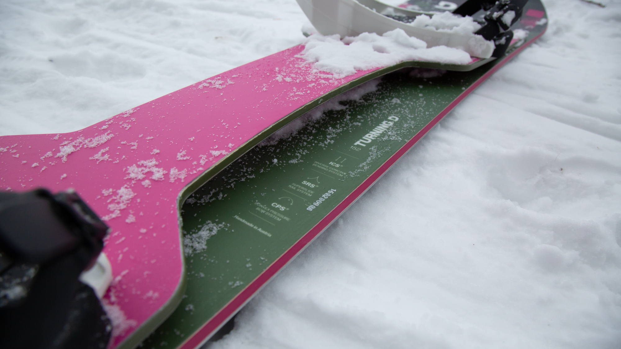 Blick auf das Doubledeck Turning D Snowboard