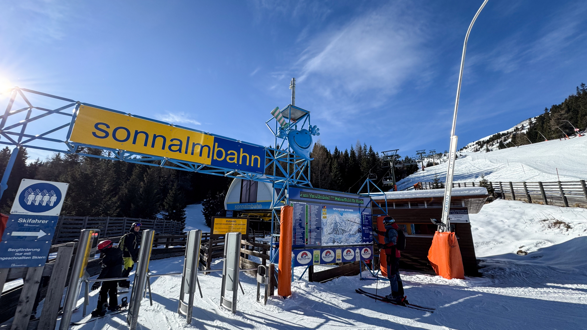 Sonnalmbahn am Tschaneck