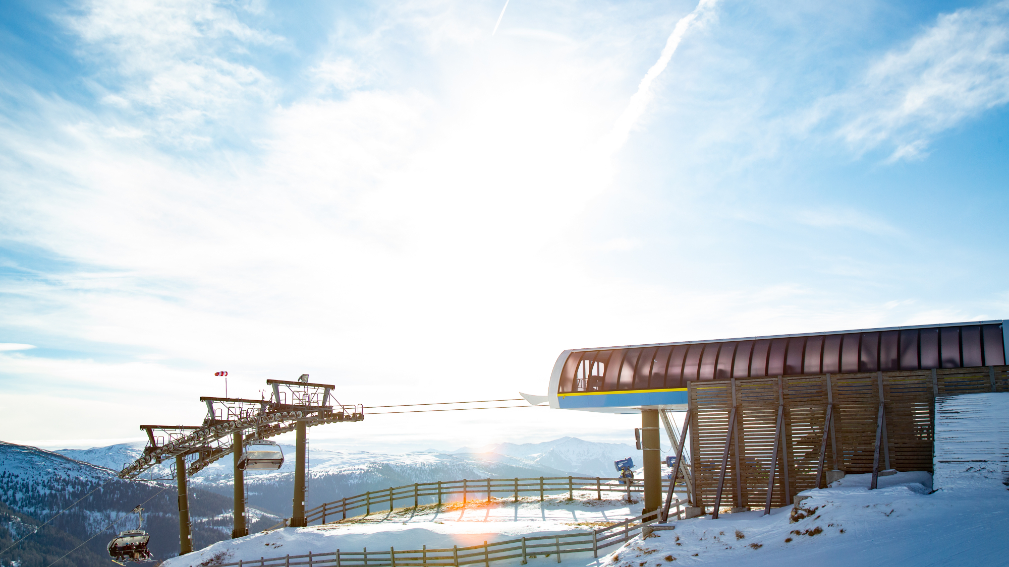 Bergstation am Tschaneck