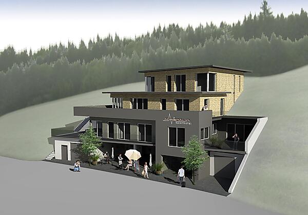 Skizze aparthotel ADRENALIN - Südost