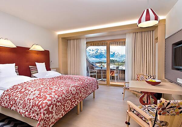 Doppelzimmer Panorama Bergblick