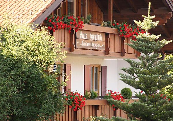 Allgäuer Bergblick in Fischen