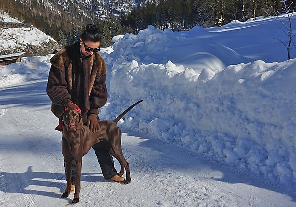 Gerne machen wir Hundesitting, wenn Ihr skifahrt
