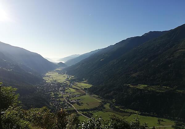 Ausblick von der Terrasse