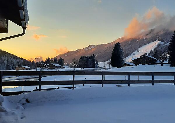 Sonnenaufgang in Balderschwang