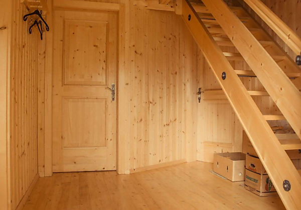 Almhütte Santnerhof Eingang