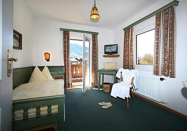 Wohnbeispiel Einbettzimmer Alpenblick