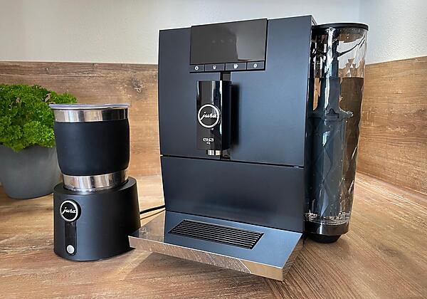 Kaffeemaschine, Milchaufschäumer