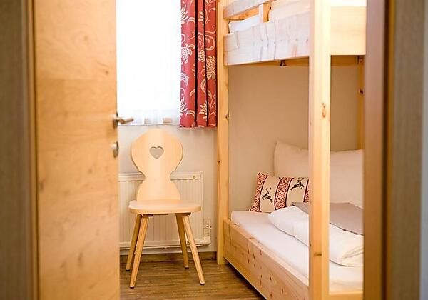 Schlafzimmer mit Etagenbett