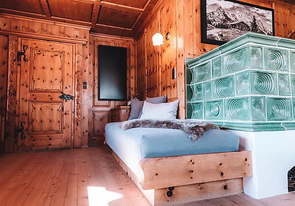 Alpenherz Chalet - Wohnzimmer