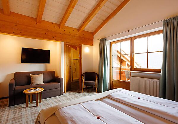 Doppelzimmer Komfort+, Alpenhotel Sonneck