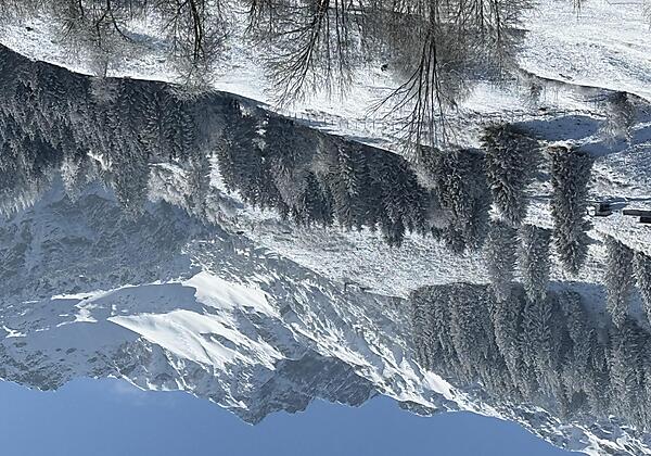 Winterliche Berglandschaft