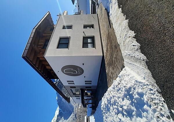 Haus Einfahrt_Winter