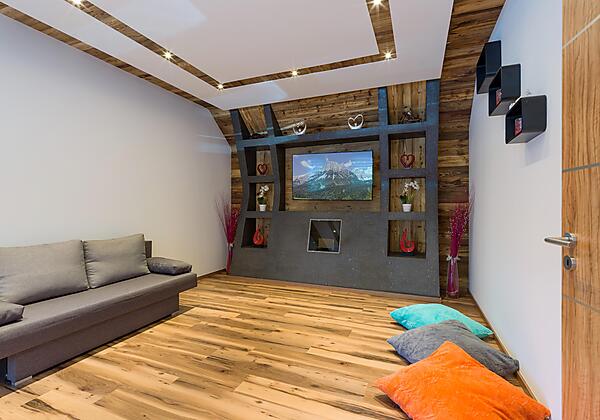 App. Bergblick Wohnbereich