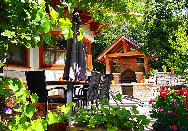 Sitzecke mit Griller