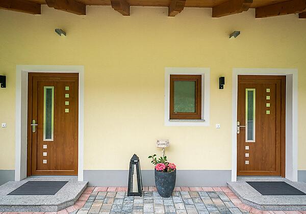 Eingang zu den Appartements