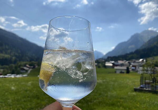 Genuss auf der Terasse