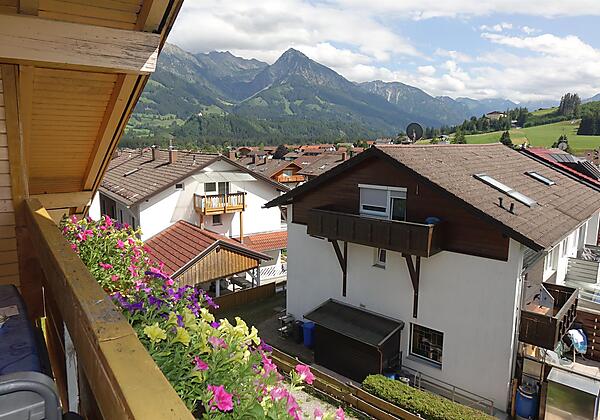 Blick vom Balkon Fewo 5