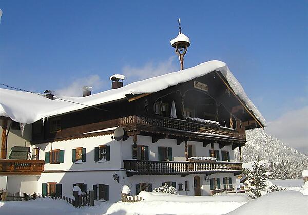 Lamplhof Walchsee im Winterkleid