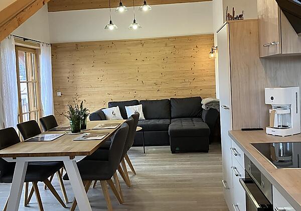 Wohnküche Fewo Sunnemändle