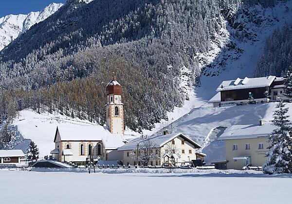 Niederthai tief verschneit