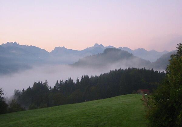 Herbststimmung-Haus Bergland